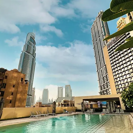 Elegant 1Br With Skyline Views In Downtown Dubai Apartment Exterior photo